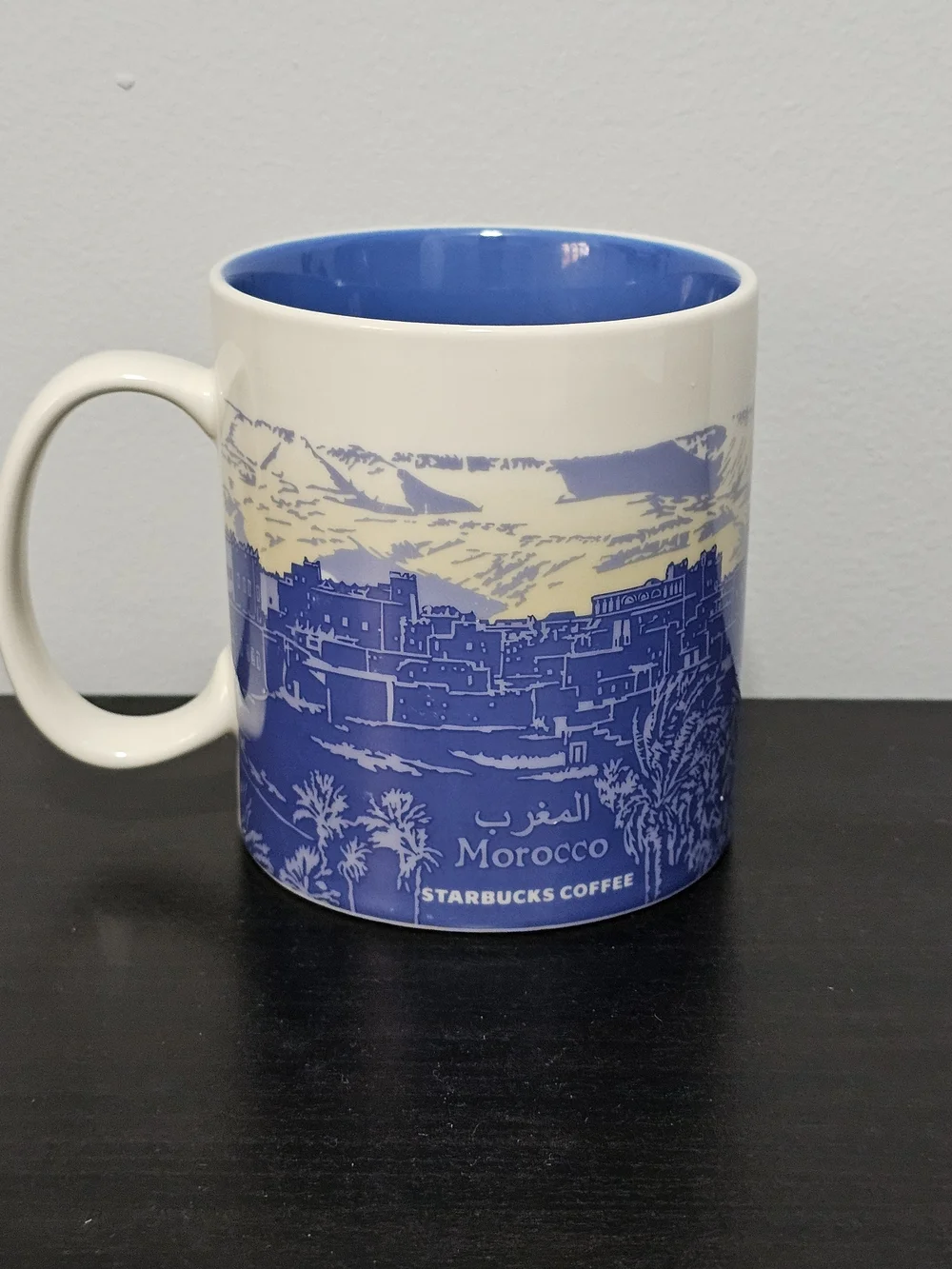Starbucks MOROCCO Rare Global Icon Collector Coffee Mug Cup 2012 Discontinued